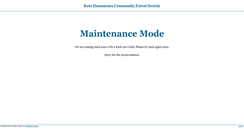Desktop Screenshot of kotadamansaraforest.org