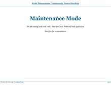 Tablet Screenshot of kotadamansaraforest.org